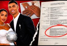 Ronaldo’s secret wedding rocked by new twist after leaked marriage certificate reveals 4 surprise witnesses