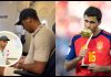 Watch: World Cup Golden Ball winner Rodri shocks passengers by boarding ultra-budget Ryanair flight to Liverpool