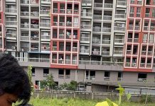 NIBM residents turn neglected garbage dump into a community green space