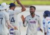 Manav Suthar’s ten-wicket haul floors Sri Lanka as India conquer Galle challenge