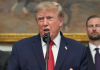Granite, grass and a helipad: Trump shows off his White House construction projects