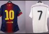 Messi and Ronaldo shirts from same collection go head-to-head at auction, with one selling for six times more