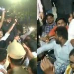 Tensions flare between ABVP-NSUI outside COEP University hostel ahead of Rahul Gandhi’s Pune event