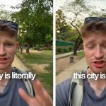 UK vlogger visits Chandigarh, says city feels ‘miles different’ from major Indian cities |
