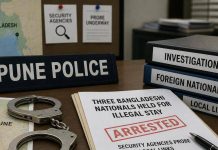 Three Bangladeshi nationals held in Pune for illegal stay; security agencies probe local links