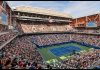 Players at the US Open in New York are complaining that the smell of marijuana is becoming an unwanted distraction