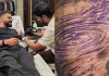 A swirling ripple on his arm: Virat Kohli’s new tattoo is getting major attention