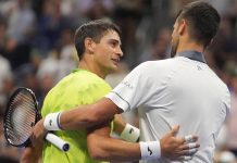 US Open: Mariano Navone wins battle as Novak Djokovic’s body says no