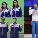 Asian Games 2026 Day 4: Mirabai Chanu ends Asiad medal wait; India win two skeet bronzes in shooting