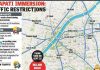 Ganesh immersion processions on Friday: Key roads shut, traffic diversions across city; heavy vehicles banned for 48 hours