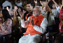 Watch: PM Modi grooves at a ‘bhajan clubbing’ event in Delhi