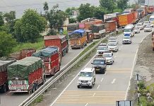 In a first, waste plastic mixed with bitumen in pilot test section of NH-44