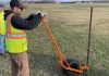 A New York highway superintendent built a snow-fence pole remover from an old golf-cart wheel and scrap box tubing for $0; it cut a three-week job to about 1.5 weeks and has now won a national federal award