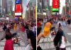 Navratri Garba at New York’s Times Square goes viral; internet divided as users debate Indian celebrations abroad