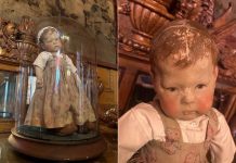 A Washington family seated a Victorian doll named Michael at dinner whenever 13 guests arrived; today, the house is a museum preserving their unusual tradition