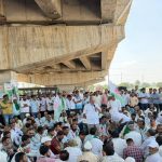 Farmers’ protest disrupts Pune-B’luru highway traffic, police advise detours