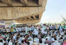Farmers’ protest disrupts Pune-B’luru highway traffic, police advise detours
