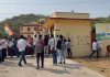 Black ink, burnt posters: Congress workers vandalise BJP office in Ajmer over Madan Rathore’s Pakistan remark