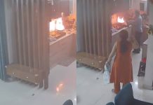 Kitchen Fire Safety: Delivery agent rushes to help woman during kitchen fire; his act of kindness wins hearts online