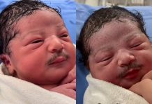 ‘He was born retired’: Viral video of a newborn with a thick moustache has the internet in stitches – but is it real?