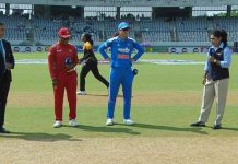 India Women 96/2 in 15.1 Overs