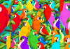 You have an eagle-eye if you can spot a chameleon within 7 seconds of seeing the image!
